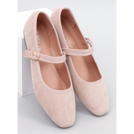 Mary Jane Golins Ballerines style beige 1 Mary Jane Golins Ballerines style beige 1