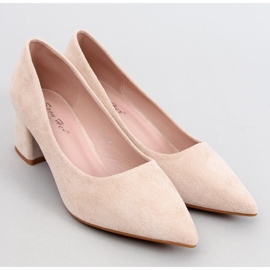 Escarpins à petit talon Farrin Beige 1