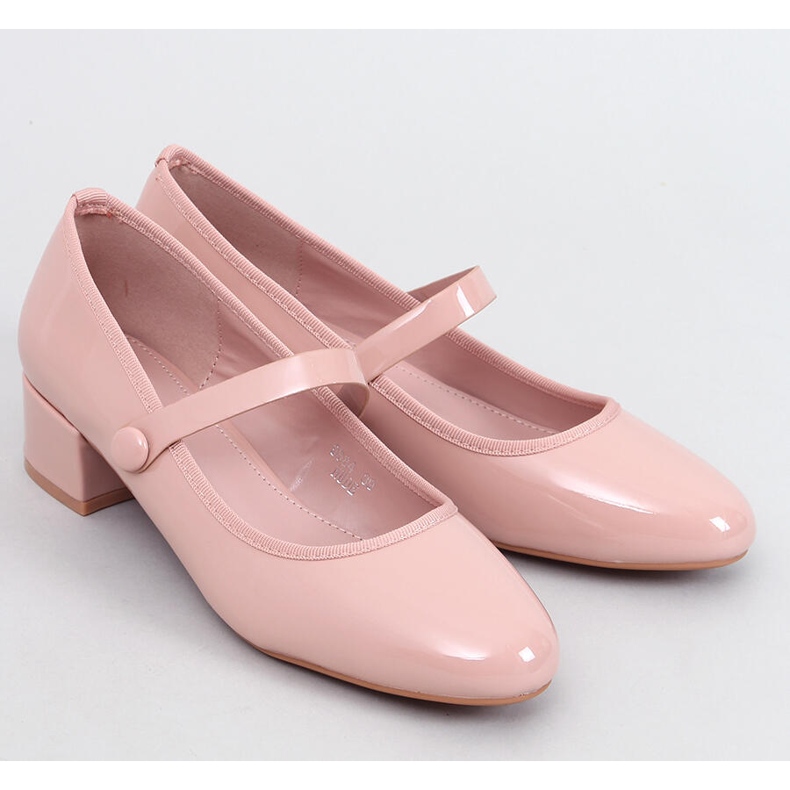 Ballerines vernies à talons hauts Weinis Nude beige 1 Ballerines vernies à talons hauts Weinis Nude beige 1