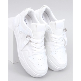 Baskets femme Levrone blanches 1
