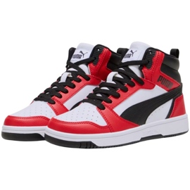 Puma Rebound V6 chaussures mi-hautes 393831 03 blanche 1 Puma Rebound V6 chaussures mi-hautes 393831 03 blanche 1