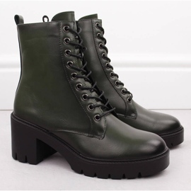 Bottes isolées femme, vert Vinceza 58329 2