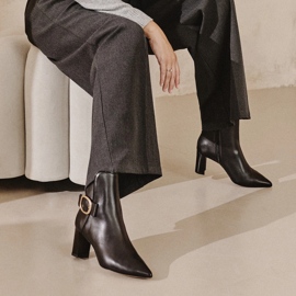 Marco Shoes Bottes élégantes noir 2