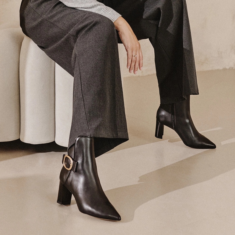 Marco Shoes Bottes élégantes noir 2