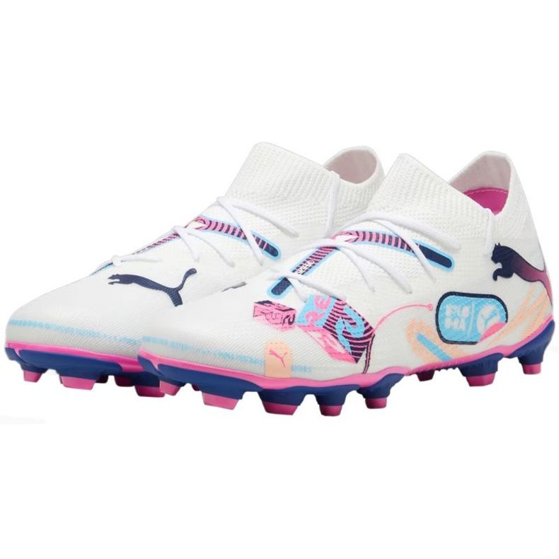 Chaussures de football Puma Future 7 Match Vol. blanc 2