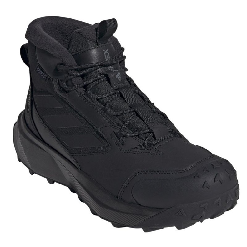 Chaussures Adidas Terrex Winter Boot Mid Cuir ID2859 noir 1