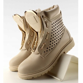 Tirette balmanki or ajourée R103 Beige 4