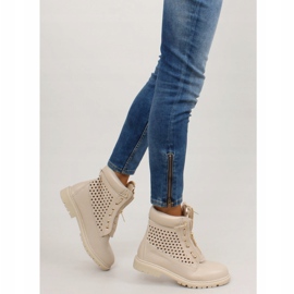 Tirette balmanki or ajourée R103 Beige 8