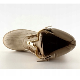 Tirette balmanki or ajourée R103 Beige 7