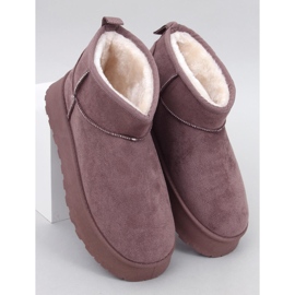 Rodmans Chaussures plates-formes courtes kaki beige 1