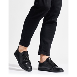 Chaussures de sport noires pour hommes le noir 1 Chaussures de sport noires pour hommes le noir 1