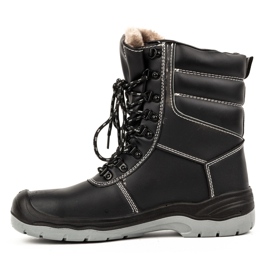 Chaussures d'hiver homme URGENT 113/S3 avec embout le noir 1