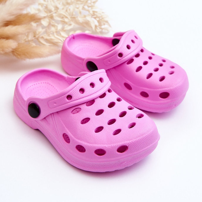 WJ1 Toboggans en mousse Lucas roses pour enfants 2