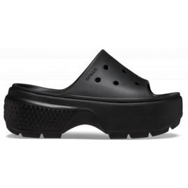 Crocs Stomp Slide 209346-001 tongs le noir 1