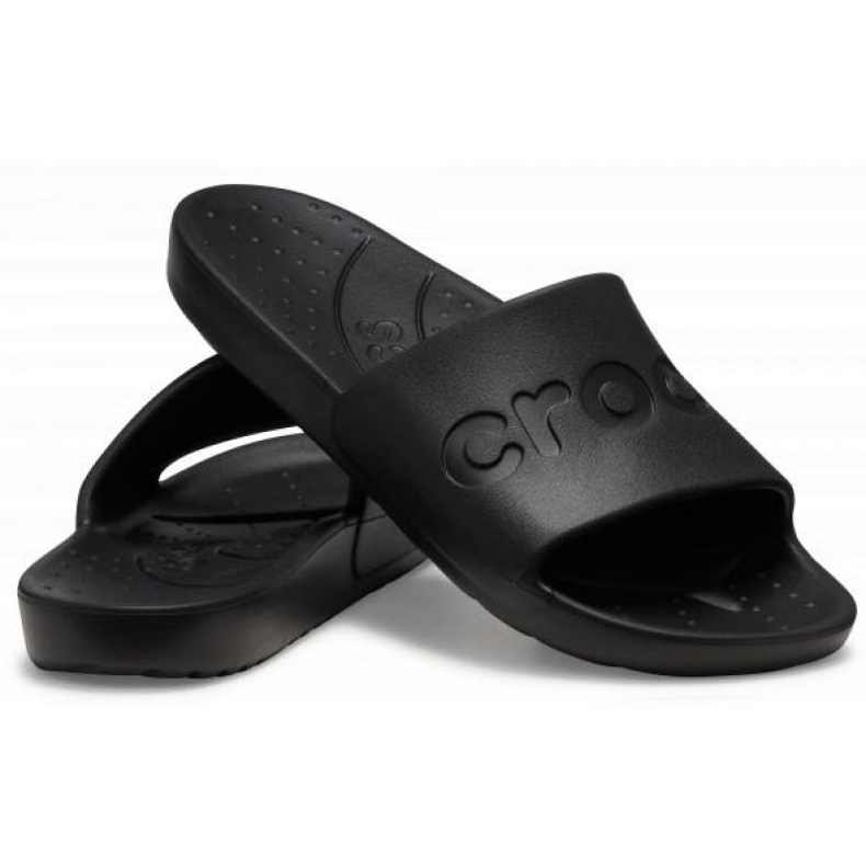 Tongs Crocs Slide 210088-001 le noir 1 Tongs Crocs Slide 210088-001 le noir 1