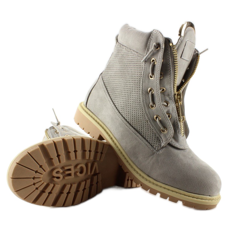 Blousons balman daim gris 2051 Gris 1