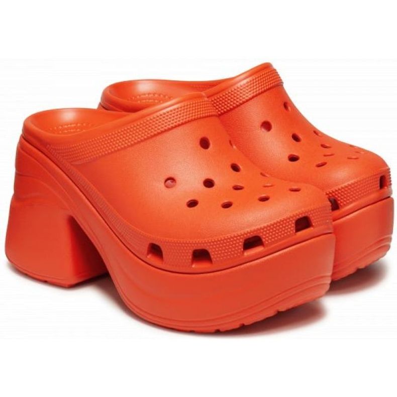Talons croco Siren Clog 208547-84J orange 1