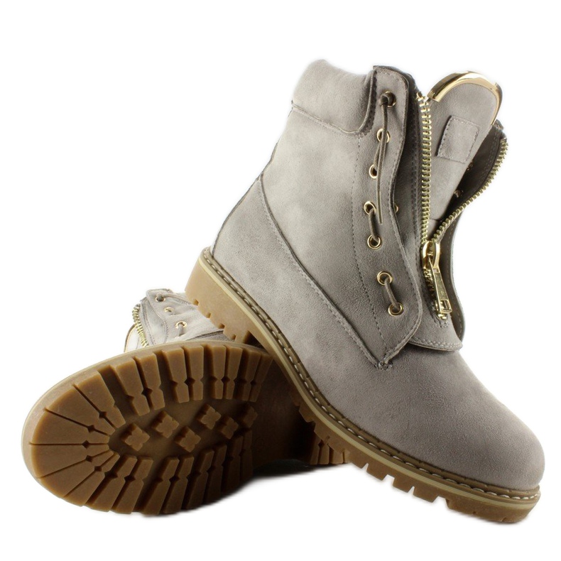 Escarpins Balman en daim gris 2