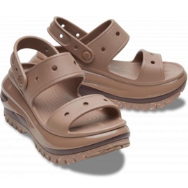 Tongs Crocs Mega Crush Sandal 207989-2Q9 brun 1 Tongs Crocs Mega Crush Sandal 207989-2Q9 brun 1