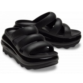 Tongs Crocs Mega Crush Triple Strap 209842-001 le noir 1 Tongs Crocs Mega Crush Triple Strap 209842-001 le noir 1
