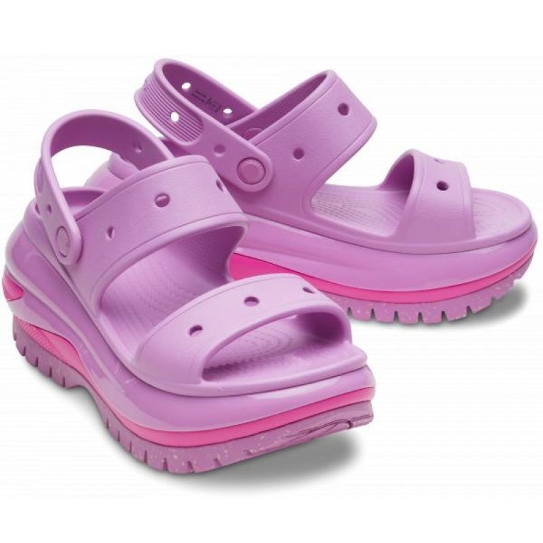 Crocs Mega Crush Sandal 207989-6WQ tongs violet 1