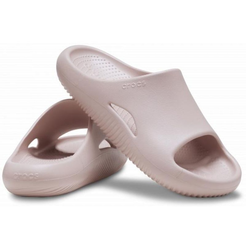 Tongs Crocs Mellow Recovery Slide 208392-6TY rose 1 Tongs Crocs Mellow Recovery Slide 208392-6TY rose 1