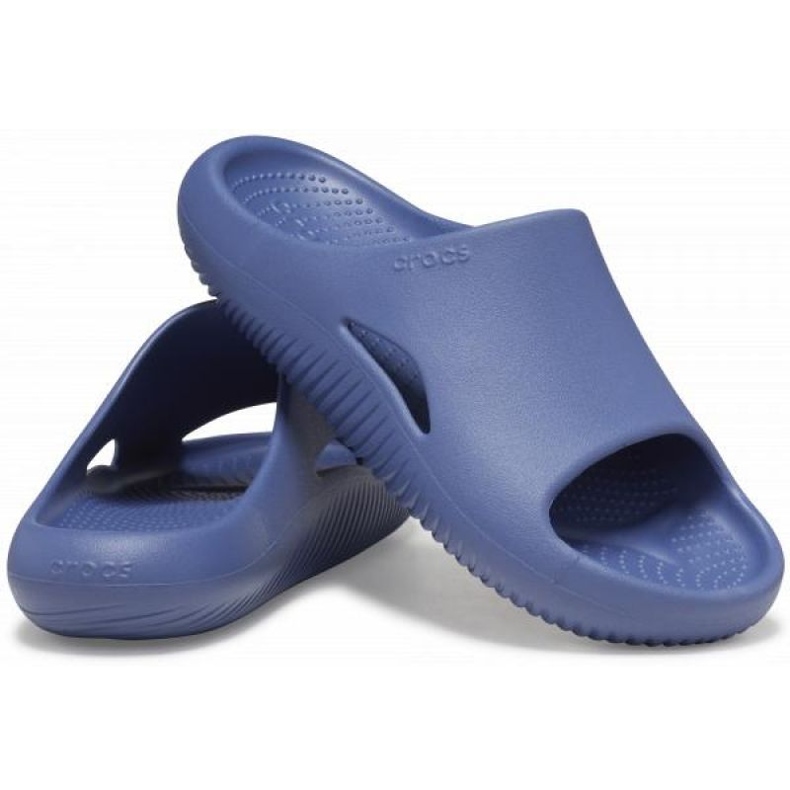 Tongs Crocs Mellow recovery Slide 208392-402 bleu 1