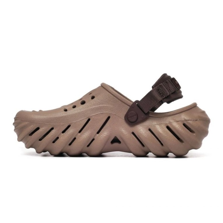 Crocs Echo sabot 207937-2Q9 tongs brun 1