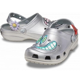 Crocs Scharf Classic Clog 209487-040 tongs argent 1