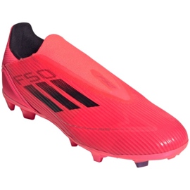 Chaussures de football Adidas F50 League Ll FG/MG IE0607 rouge 1