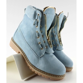 Chaussures balman daim bleu NC50 L. Bleu 4