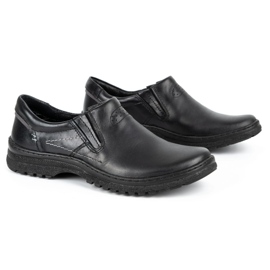 KOMODO Chaussures décontractées noires pour hommes 869 le noir 2