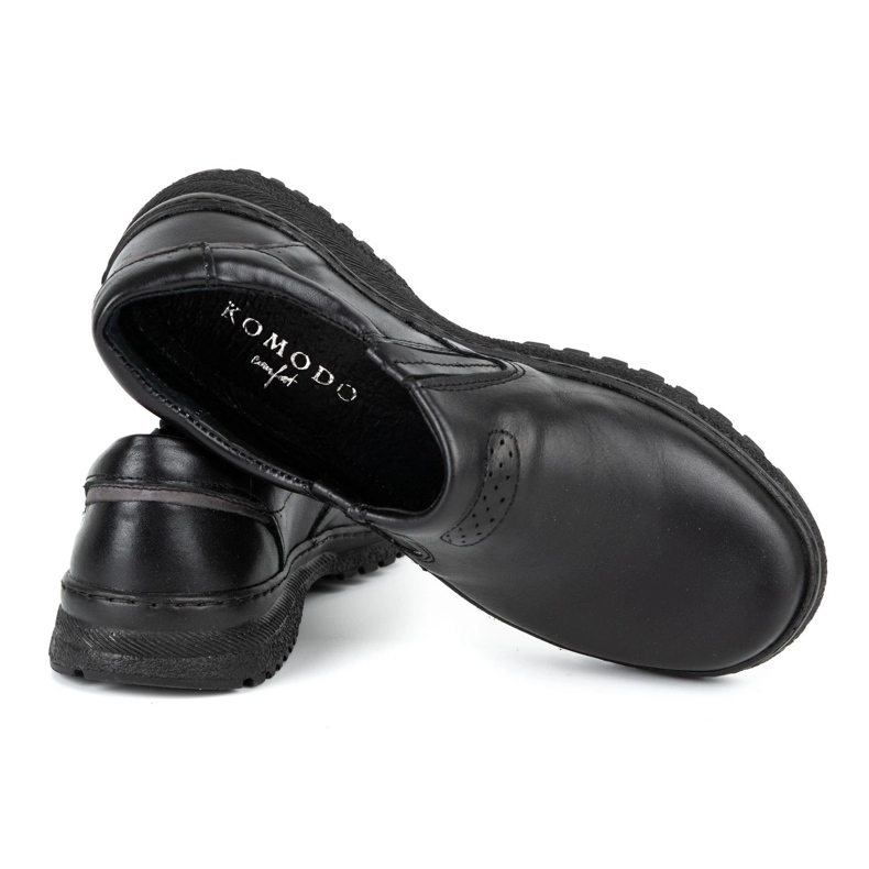 KOMODO Chaussures décontractées noires pour hommes 869 le noir 3