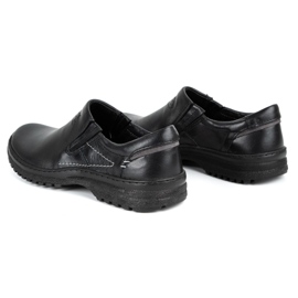 KOMODO Chaussures décontractées noires pour hommes 869 le noir 4