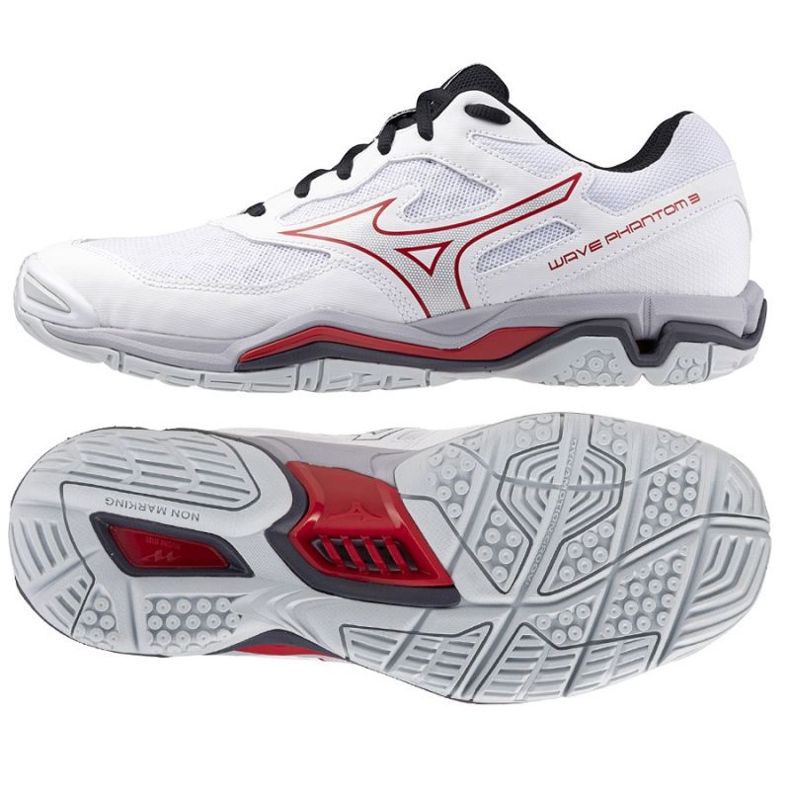 Chaussures Mizuno Wave Phantom 3 X1GA226096 blanc 1