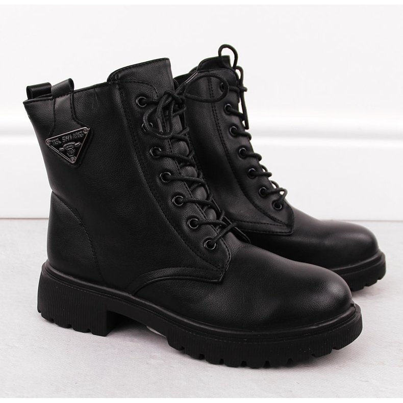 Bottines trappeuses noires pour femmes T.Sokolski Z23-132 2