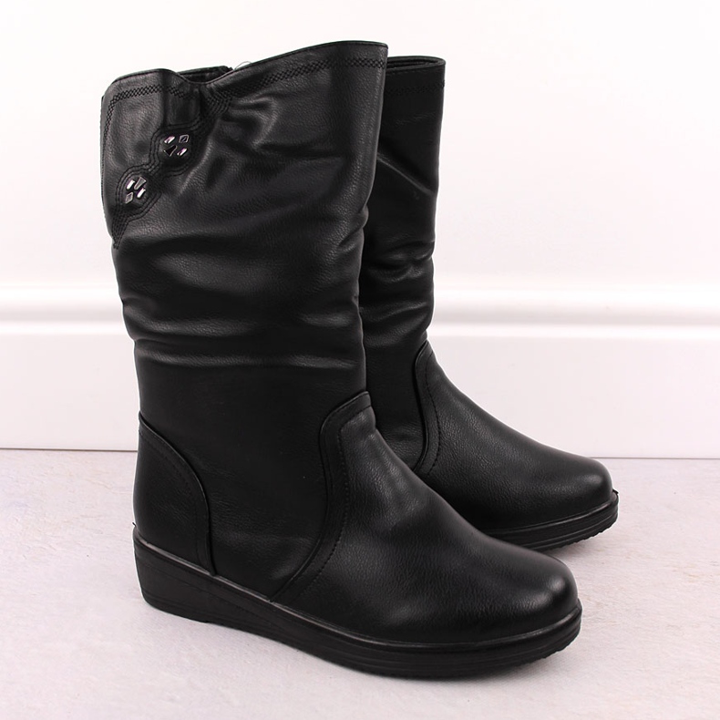 Bottines isolées femme, noir, T.Sokolski SCA273 le noir 1