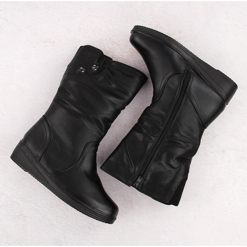Bottines isolées femme, noir, T.Sokolski SCA273 2
