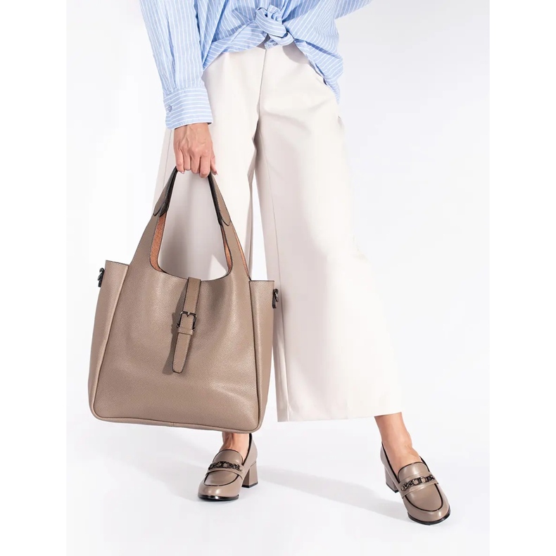 Chaussures à talons hauts pour femmes beiges 2