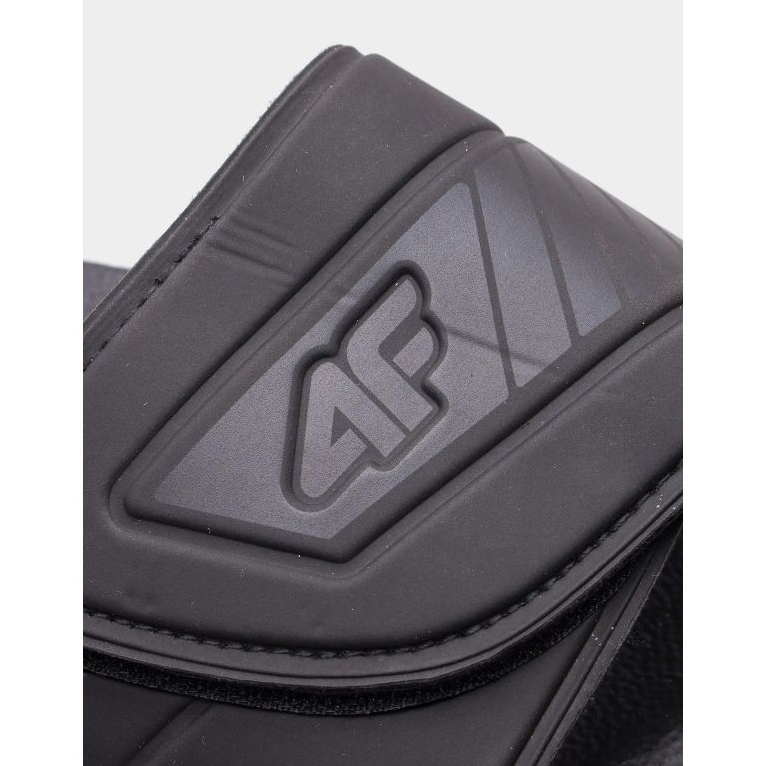 Tongs fermeture scratch Homme 4FMM00FFLIM091-20S Noir 5