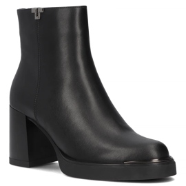 Filippo DBT6417/24 Bottines en cuir noir Bk 3