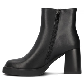 Filippo DBT6417/24 Bottines en cuir noir Bk 4
