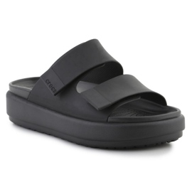 Crocs Brooklyn Luxe Sandal W 209586-060 tongs le noir 1 Crocs Brooklyn Luxe Sandal W 209586-060 tongs le noir 1