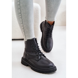 Big Star Bottes de travail isolées pour femmes OO274A126 Noir 2