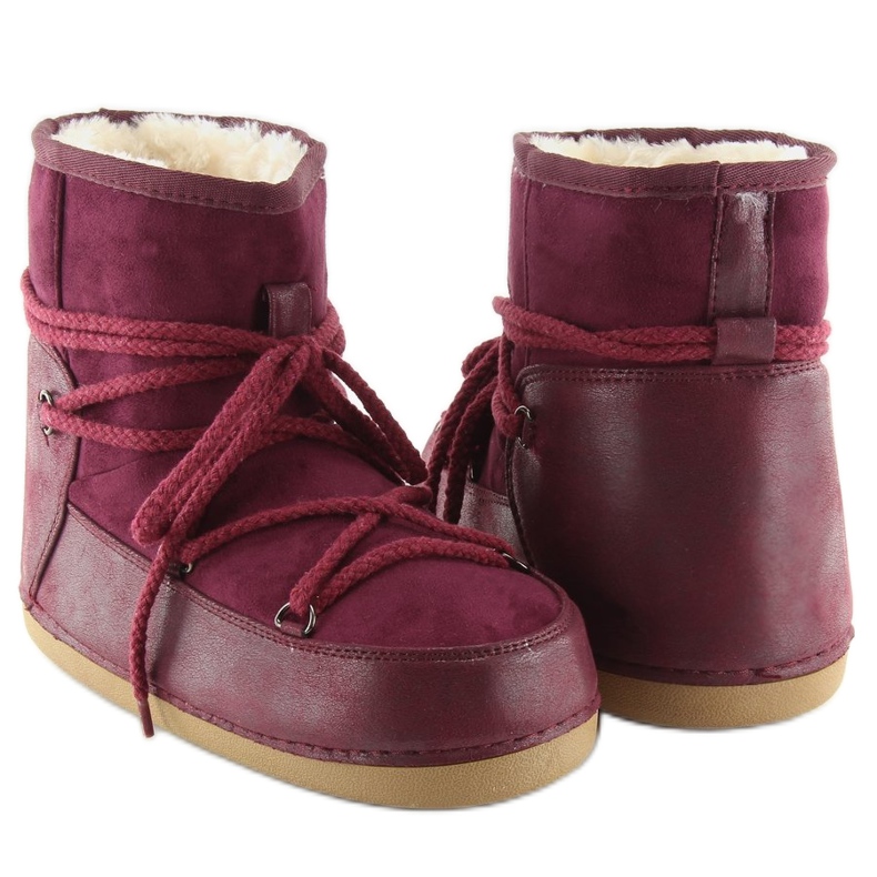 Moon bottes de neige bordeaux HW9500 bordeaux rouge 1 Moon bottes de neige bordeaux HW9500 bordeaux rouge 1