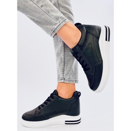 Cheeve Baskets compensées noires le noir 3