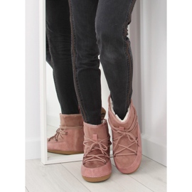 Bottes de neige rose lune HW9500 rose 2