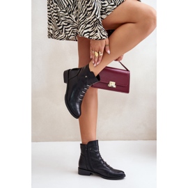 Bottines Plates Isolées Femme Noir Labise le noir 3