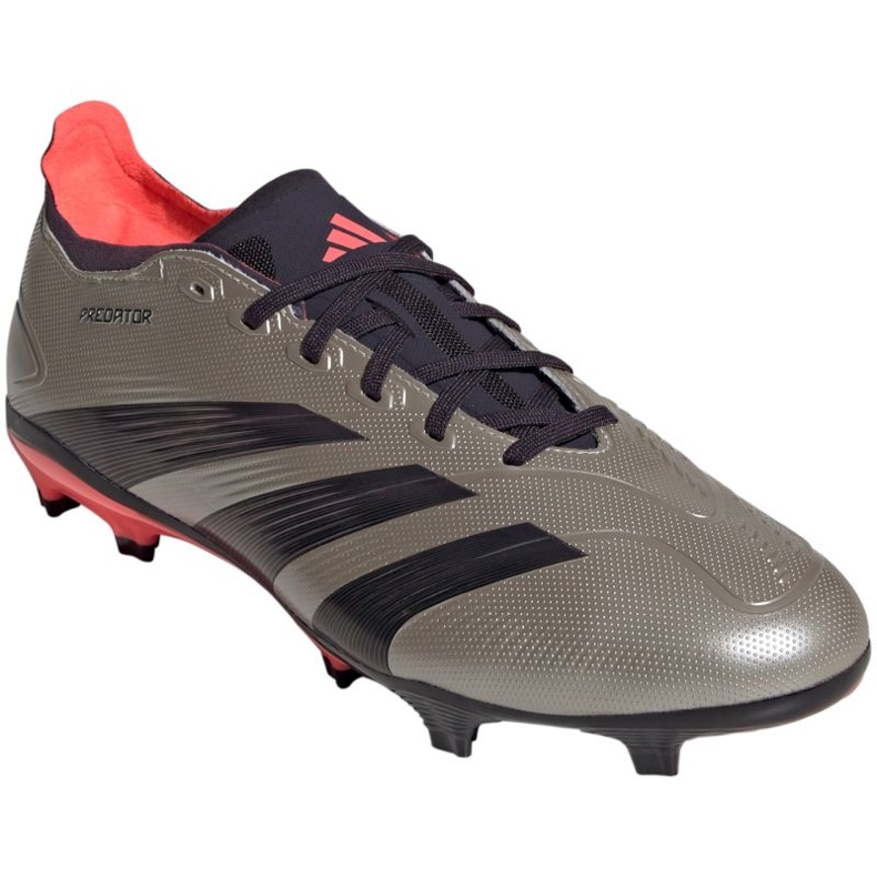 Chaussures de football Adidas Predator League Fg IF6349 argent 1