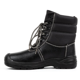 Bottes de neige d'hiver pour hommes, Urgent 112 sb, avec embout le noir 1